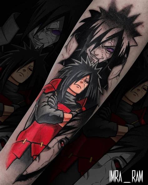 Otaku Tattoo Anime On Instagram Madara Uchiha Art By Imra Ram