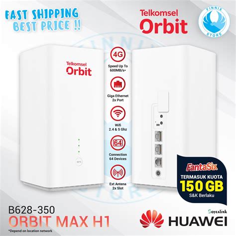 Jual Telkomsel Orbit Max H B Home Router Modem Indonesia Shopee