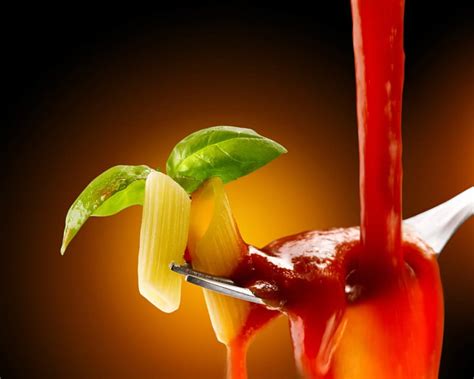 Tomato Sauce Tomato Sauce Pasta Fork Hd Wallpaper Peakpx