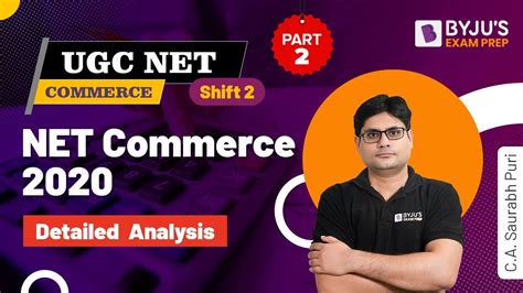 UGC NET 2022 Commerce 2020 Shift 2 Detailed Analysis Part 2