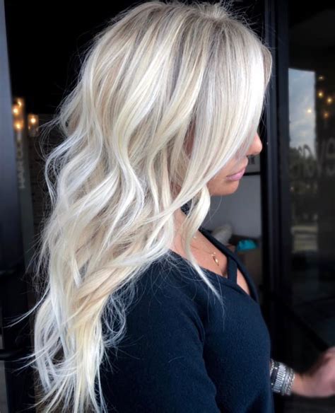 Absolutely Breathtaking Platinum Blonde Full Foil Babylight Balayage