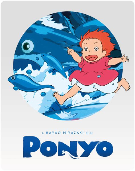 Ponyo Steelbook Edition Includes Dvd Blu Ray