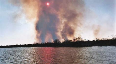 Las Lluvias Trajeron Alivio A Los Incendios En La Zona Insular La Voz