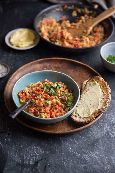 Menemen Delicious Turkish Scrambled Eggs Recipe