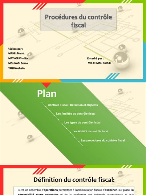 Les Procédures Du Contrôle Fiscal Pdf