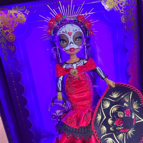 Rainbow High Dia De Los Muertos Maria Doll With Calavera Purse And