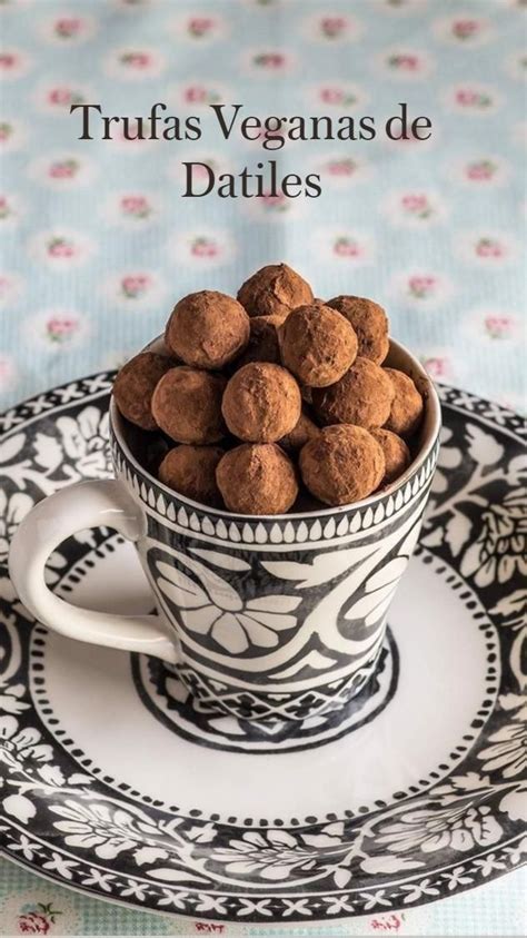 Trufas Veganas De Datiles