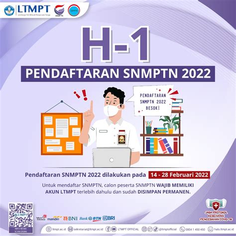 Resmi Dibuka Ini Link Pendaftaran Snmptn 2022 Tanpa Lemot