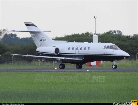 LV BBG Privado Raytheon Hawker 800XP AviacionCR Net