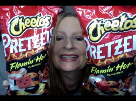 Cheetos Flamin Hot Pretzels Best Review Love Fun Mmm Yum Youtube