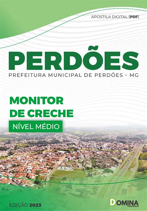 Apostila Concurso Pref Perdões MG 2023 Monitor Creche