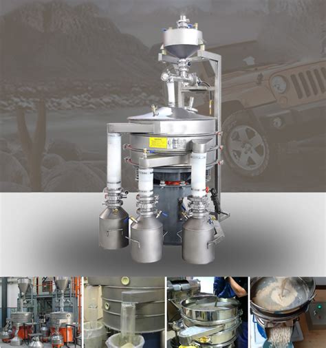 Metal Powder Ultrasonic Sieving Machine DAHAN Vibration Machinery