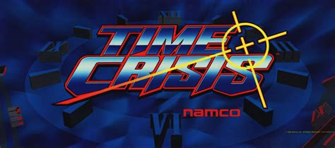 Time Crisis Dedicated Arcade Marquee 248″ X 108″ Arcade Marquee