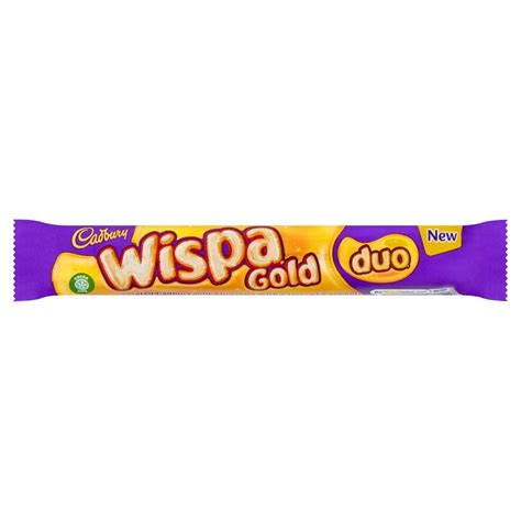 Cadbury Wispa Gold Duo Chocolate Bar 72g Ply Sweets And Ts