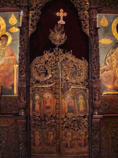 Iconostasio Puerta Interior Iglesia Del Monasterio De Troy Flickr