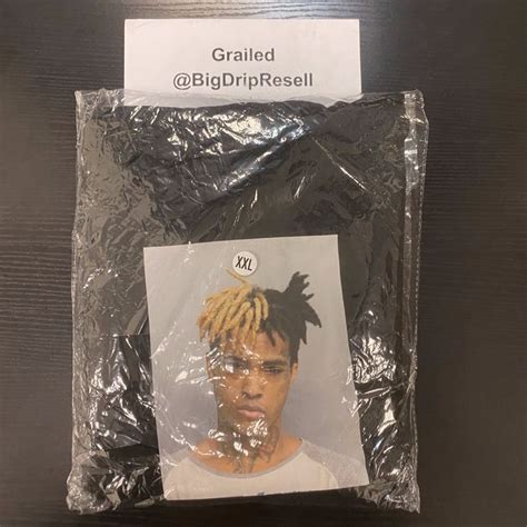 Revenge Xxl Revenge Xxxtentacion Mugshot Hoodie Black Ds Grailed