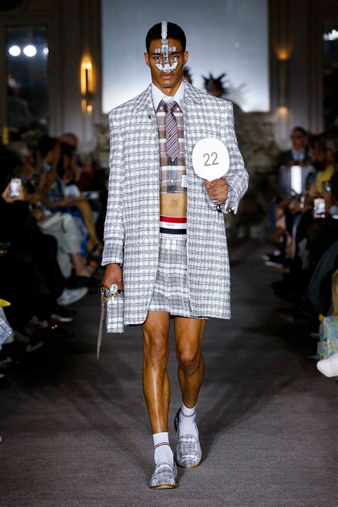 Mens Spring Runway Collection Thom Browne