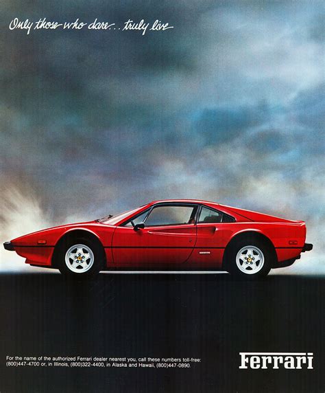 1981 Ferrari 308gtb Ad Classic Cars Today Online