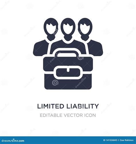 Liability Icon Vector From Business Partnership Collection Thin Line