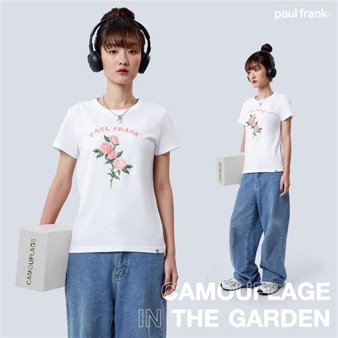 Paul Frank Womens Glamour Sweet Floral Tees Nyla Thailand