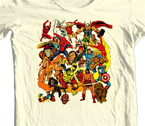 Marvel Comics T Shirt 1970s Dr Strange Vintage Comic Book Superheroes