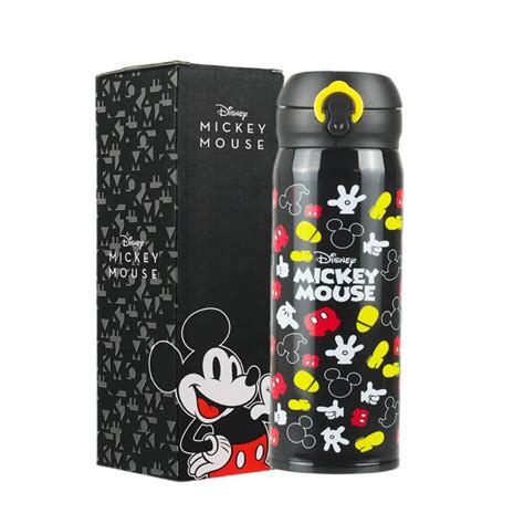 Garrafa Térmica Aço Inox Mickey Oficial Disney 400ml