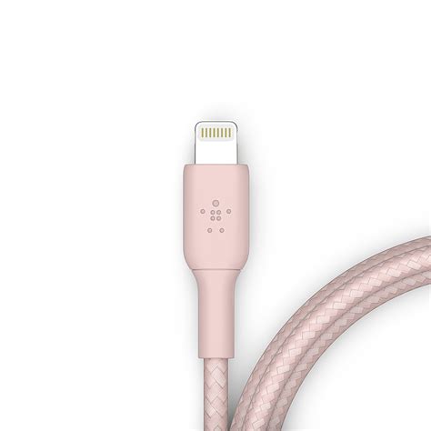 Best Buy Belkin BOOSTCHARGE 5ft Braided Lightning To USB A Cable