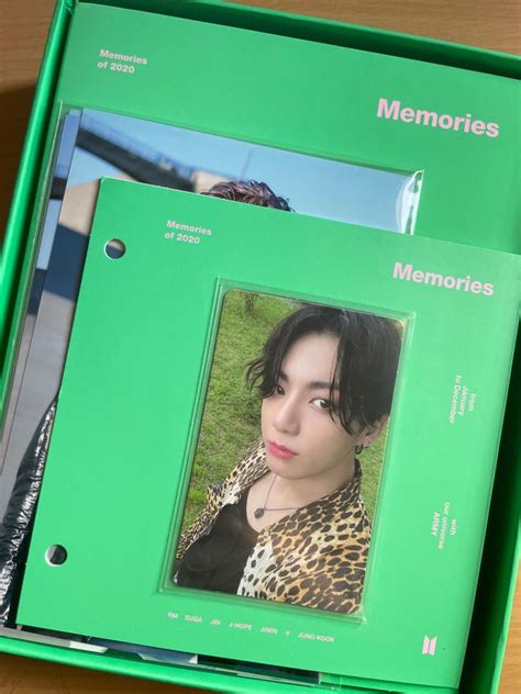 Jungkook Memories Of 2020 Bluray Blu Ray Br Bts Photocards Hobbies