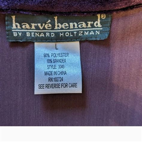 HarvÉ Benard Benard Holtzman Velvet Long Sleeve Depop