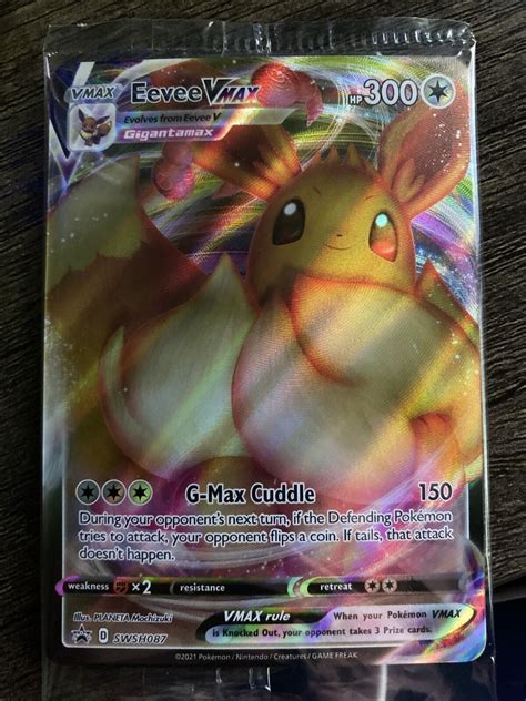 Mavin Eevee VMAX SWSH087 Shining Fates EBT Promo Full Art