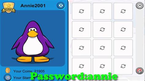 Free Rare Club Penguin Member Account Youtube