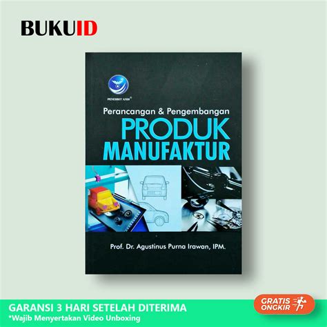 Jual Buku Perancangan Dan Pengembangan Produk Manufaktur Original