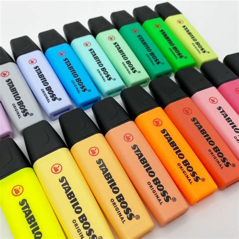 Stabilo Boss Original Markeerstift Arty Warme Kleuren Confetti Campus