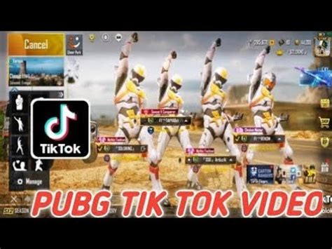 Pubg Mobile Funny Moments And Dance Tik Tok P B Gamer Youtube