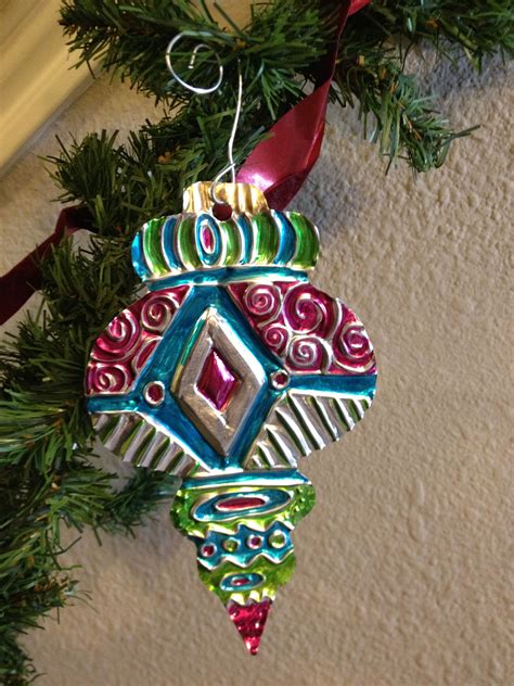 Aluminum Foil Metal Embossing Ornament Christmas Art Projects