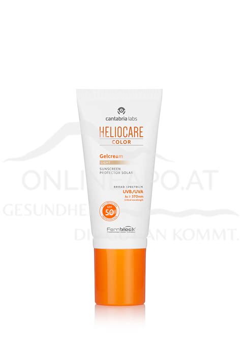 Heliocare Color Gelcream light SPF 50 schnell günstig geliefert