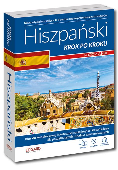 Hiszpański Krok po kroku Opracowanie zbiorowe Książka w Empik