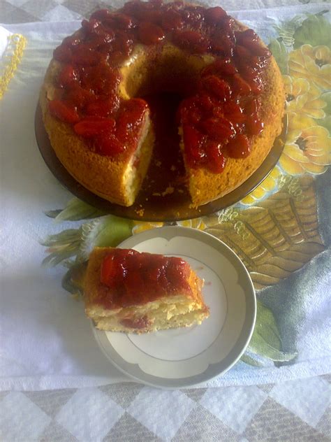 Bolo De Morango Bolos Receitas