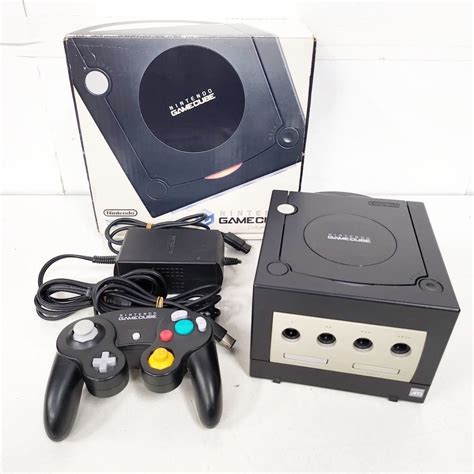 【やや傷や汚れあり】nintendo 任天堂 Gamecube ゲームキューブ 本体 Dol 001 コントローラー Gc 通電のみ確認 現状