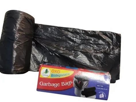 Adsum Black Oxo Biodegradable Garbage Bags 19 X 21 Inch At Best Price