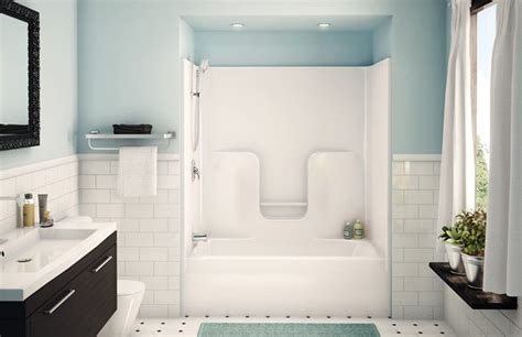 Cm 60 Alcove Or Tub Showers Bathtub Aker By Maax Fiberglass Shower