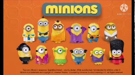 Happy Meal Commercial 2015 Minons Youtube
