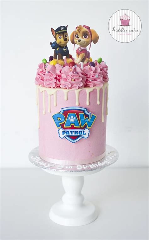 Paw Patrol Mini Drip Cake Friddle S Cakes