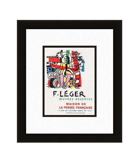 Sold Price 1959 Fernand Leger Ceuvres Recentes Lithograph Signed