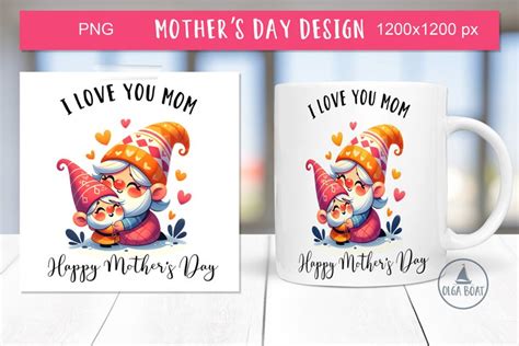 I Love You Mom Mug Mothers Day Sublimation Mug 3676676