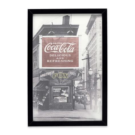 Buy Open Road Brands Coca Cola Billboard Street Scene Framed Wall D Cor