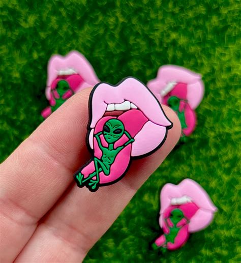 Alien Croc Charm Cute Croc Charms Funny Croc Charms Ufo Etsy