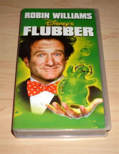 Flubber Vhs Robin Williams Disney Vhs Videokassette Eur Picclick De