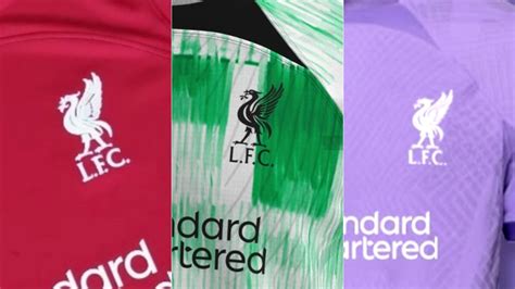 Leaked Liverpool Fc S Home Away Third Kits Youtube