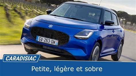 Suzuki Swift La Citadine Rationnelle Youtube